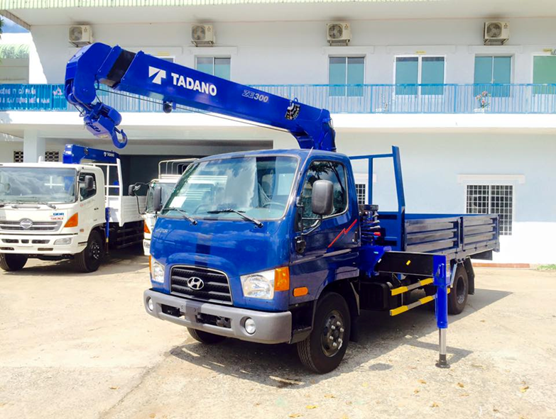 Báo giá xe tải hyundai hd99 130ps Dothanh gắn cẩu tadano Báo giá xe tải hyundai hd99 130ps Dothanh gắn cẩu tadano