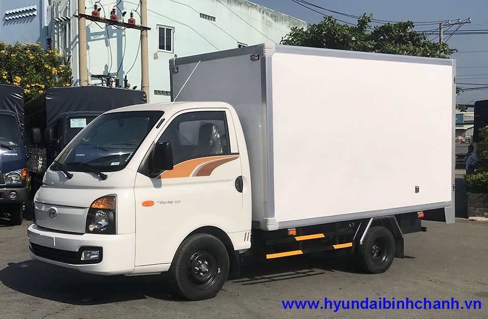 Hyundai H150 thùng kín Inox Composite
