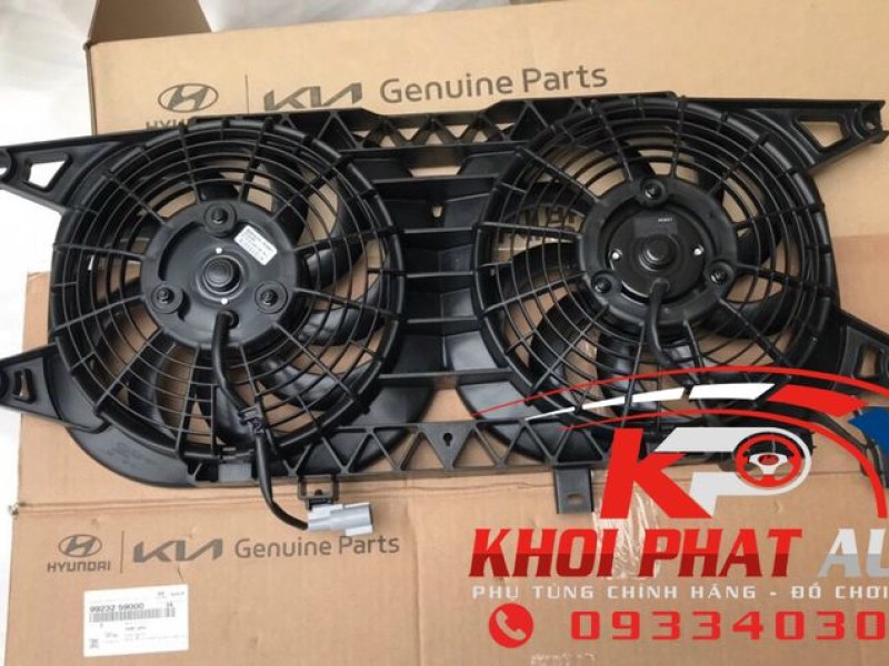 Quạt dàn nóng Hyundai Solati 16 chỗ chính hãng