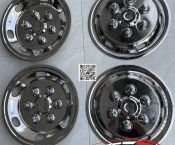 Chụp mâm Inox Ford Transit 16 chỗ 2024 mới nhất