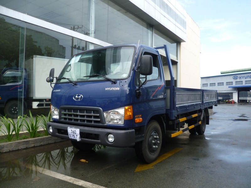 xe tải hd99 thùng lửng 6,5 tấn