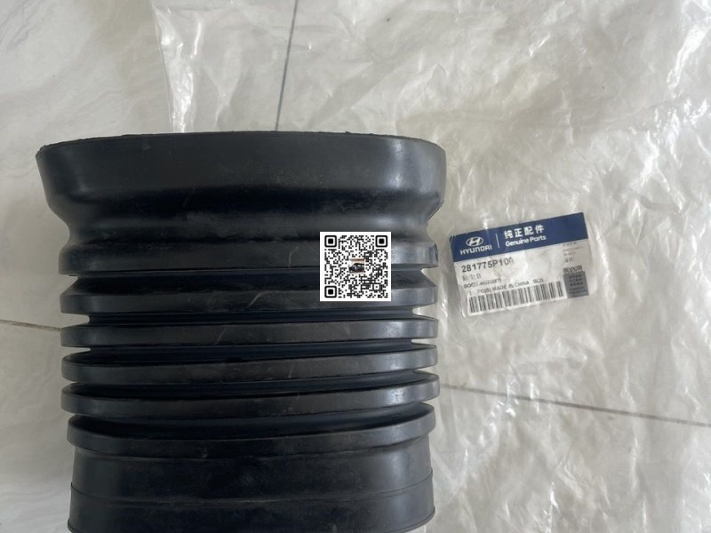 Cao su cổ bô e Hyundai EX8 ống lò xo cổ hút 