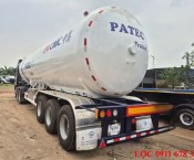 Rơ mooc chở Gas 52 khối bồn chở gas