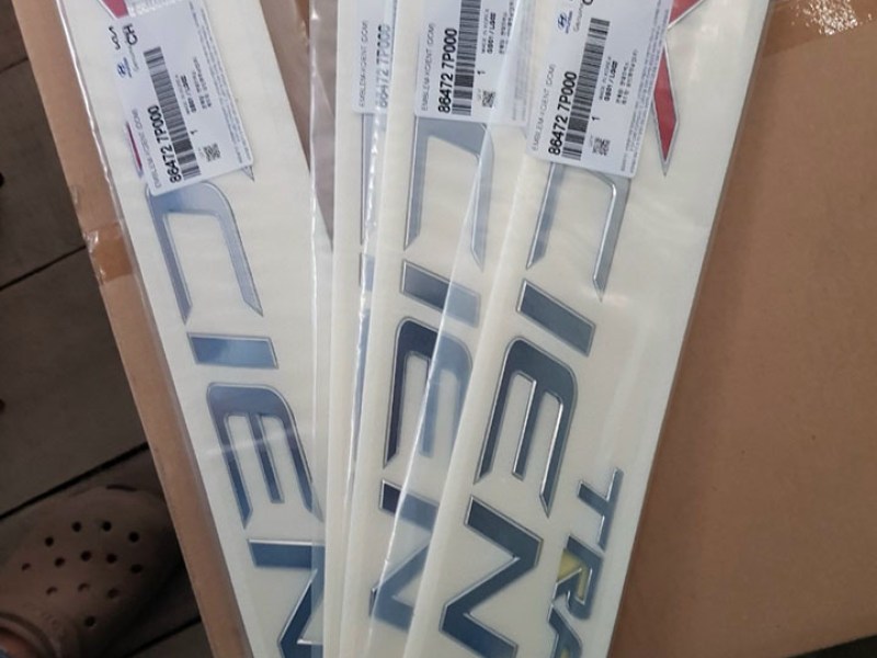 Chữ nổi Hyundai Trago Xcient chính hãng