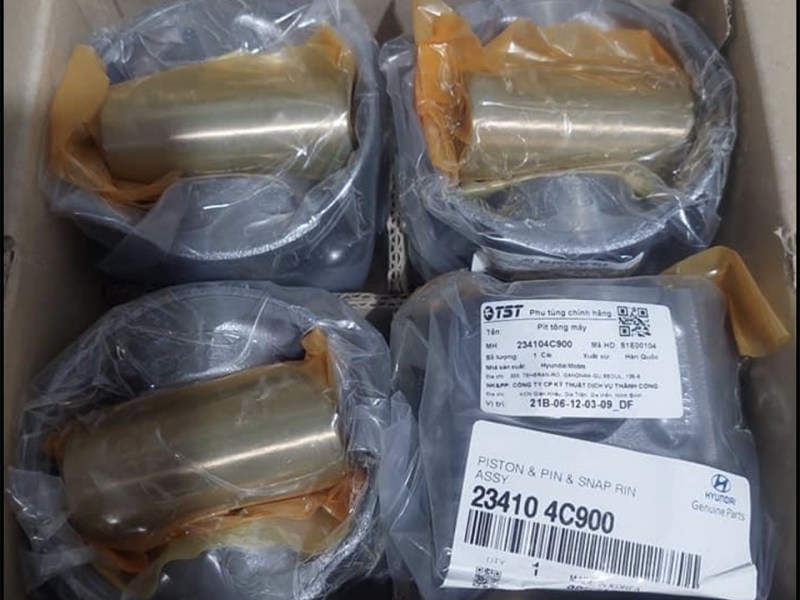 Piston Hyundai EX8 chốt Piston EX8L EX8 GTL Thành Công