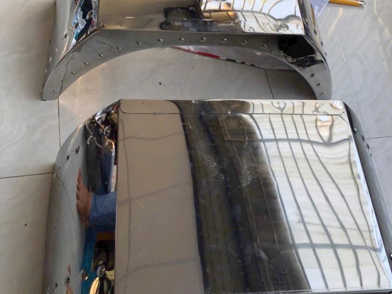 Vè chắn bùn Inox KIA K200 K200S K250 K190 loại tròn cao cấp